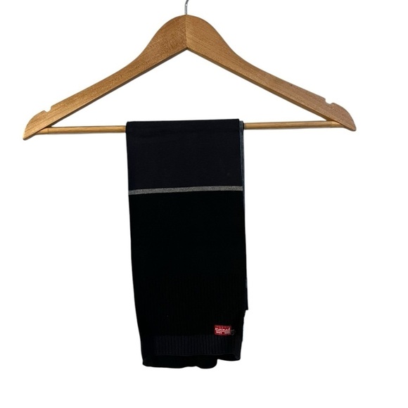 Miniman Boys Scarf Cotton Black Red Grey - Picture 2 of 7